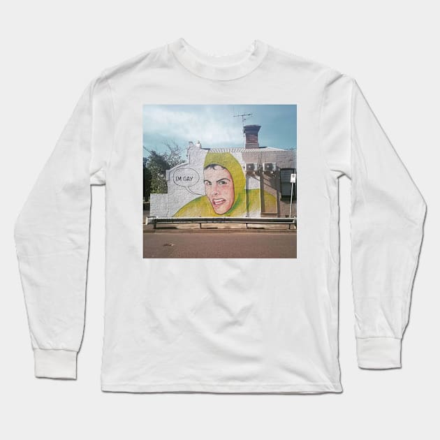 Idubbbz I'm Gay Graffiti Long Sleeve T-Shirt by DankSpaghetti